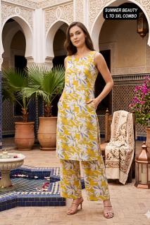 Desi kudi summer beauty coord set wholesale garments online